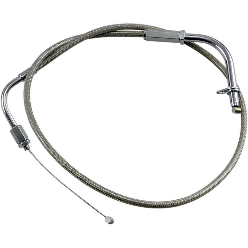 Motion Pro Throttle Cable - Pull - Yamaha - Stainless Steel 65-0284