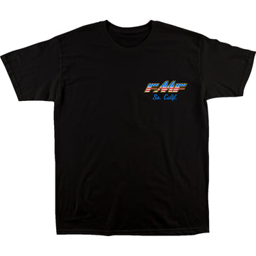 FMF American Speed T-Shirt - Black - Large SP23118912BLKL