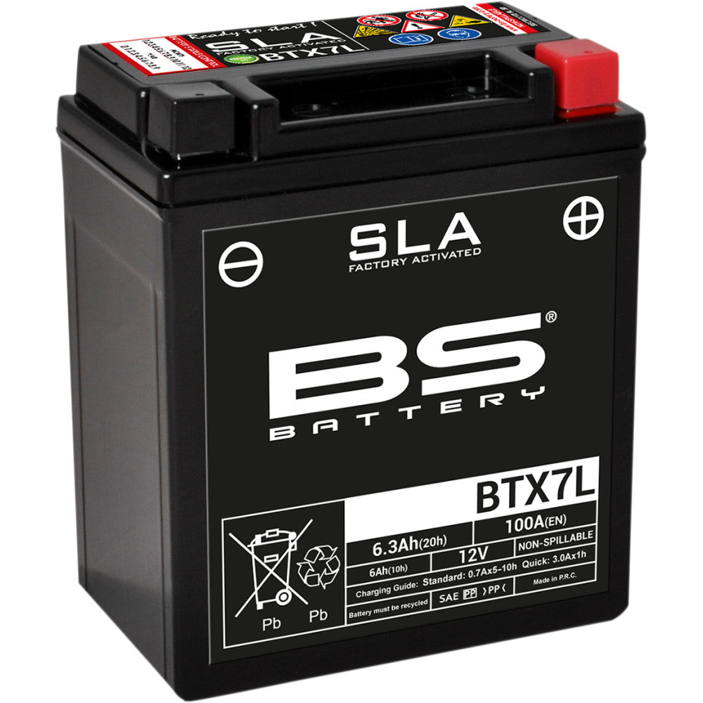BS Battery Battery - BTX7L (YTX) 300673