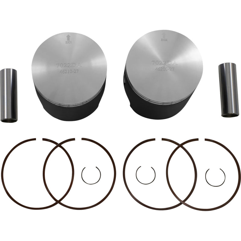 Wossner Piston Kit - 82.36 mm - Ski Doo | Lynx K7022D050-2