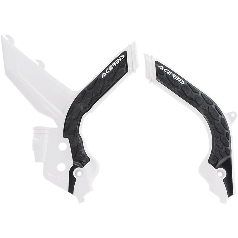 Acerbis X-Grip Frame Guards - White/Black - KTM 2783151035
