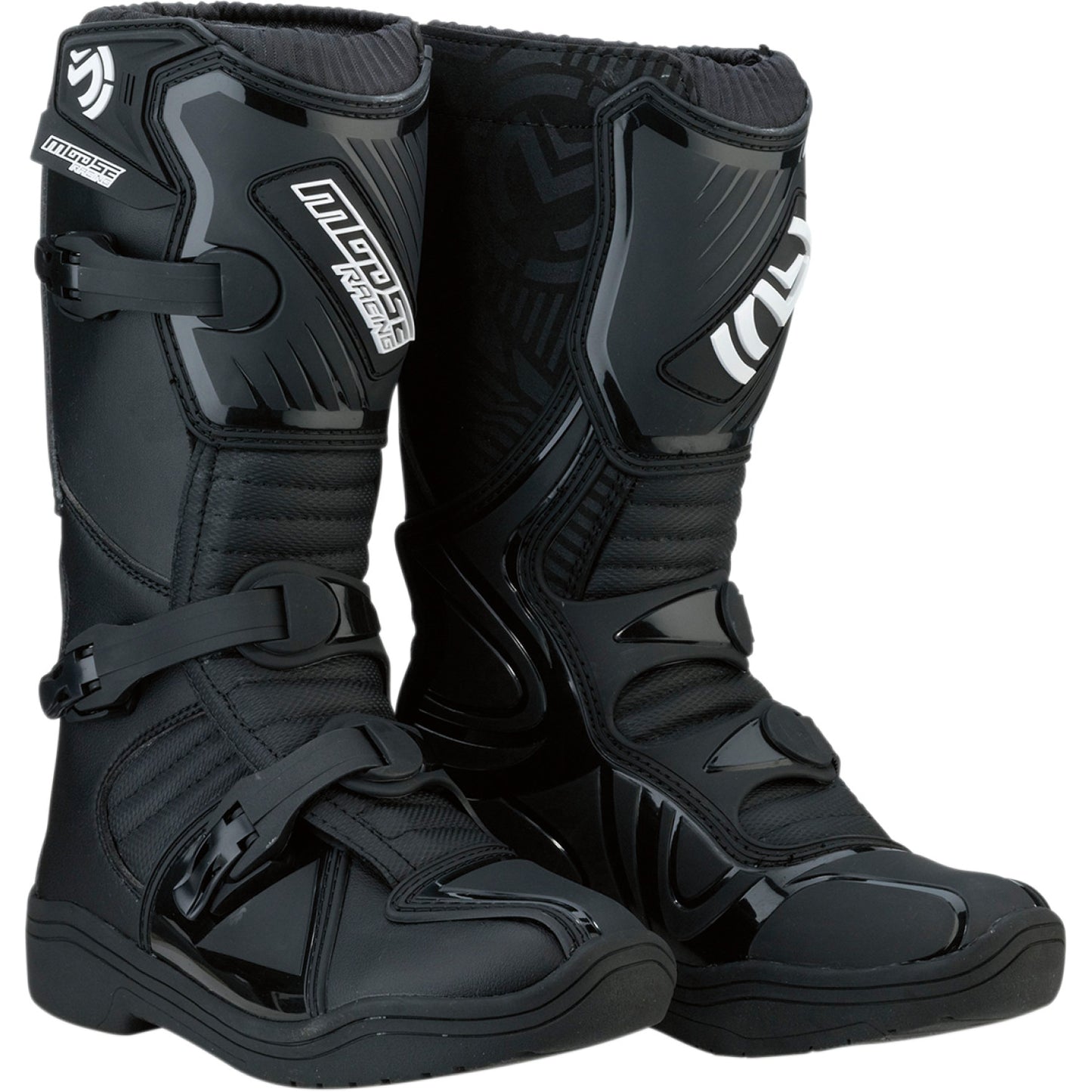 Moose Racing M1.3 Boots - Black - Size 1 3411-0423