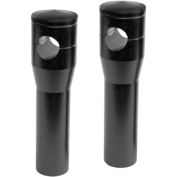 ACCUTRONIX Elite Custom Billet Aluminum Risers - Springer - 6" - Black HRS1356-B