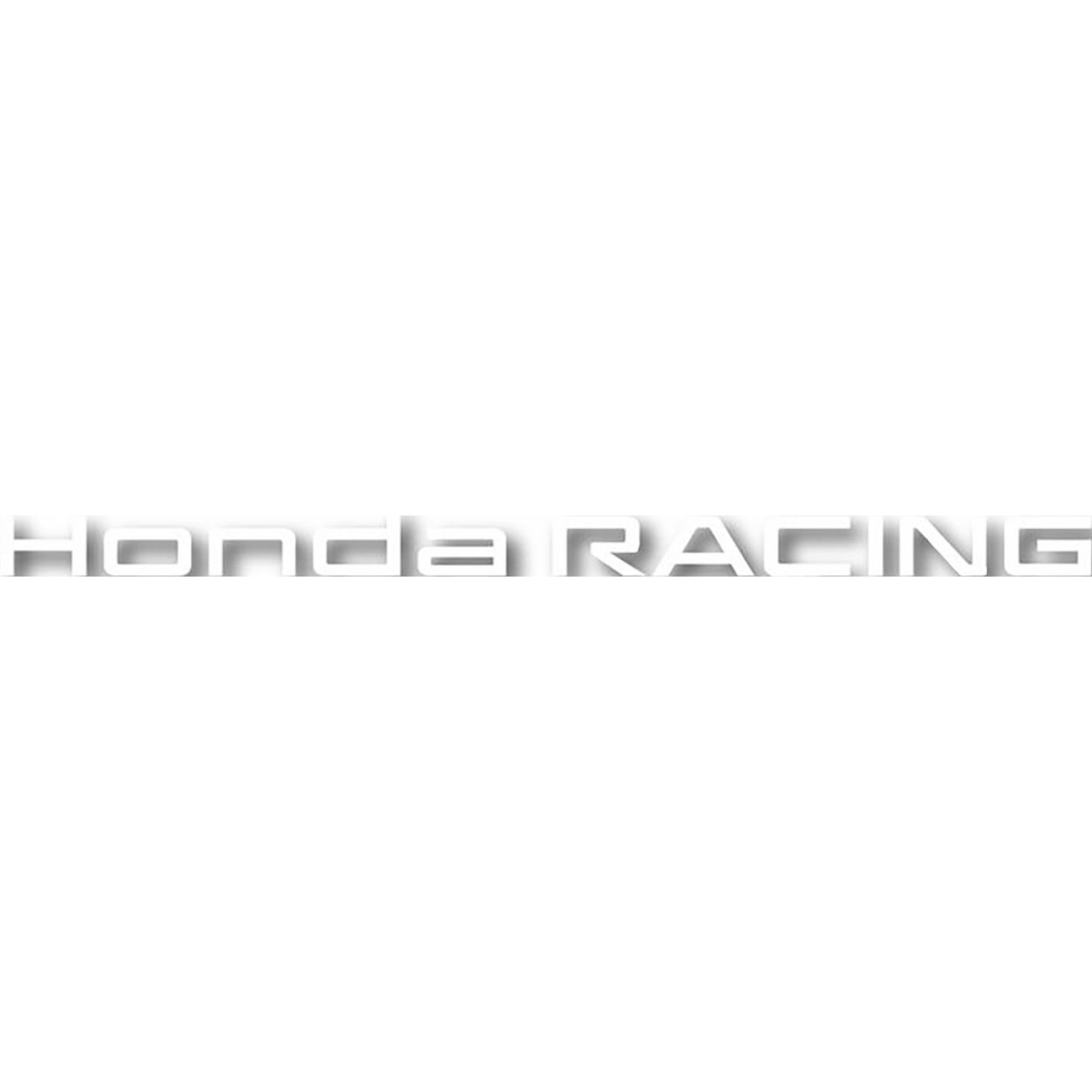 FACTORY EFFEX Die-Cut Decal - 3' - Honda Racing White 28-94308