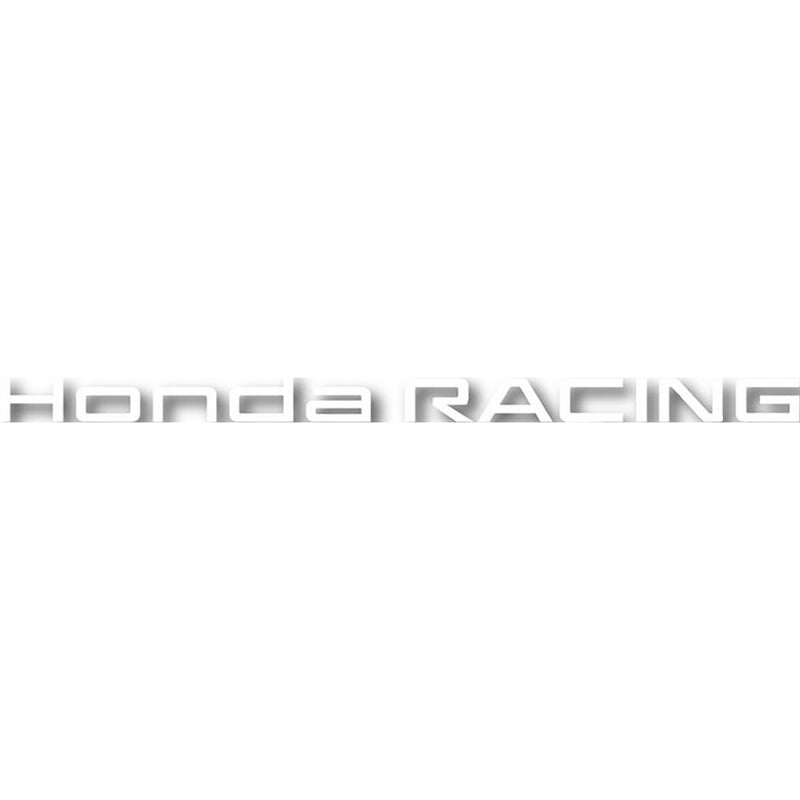 FACTORY EFFEX Die-Cut Decal - 3' - Honda Racing White 28-94308