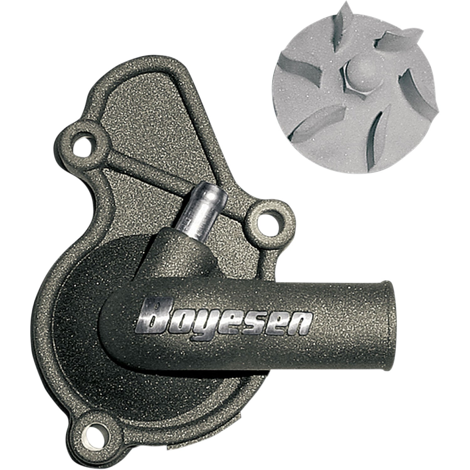 BOYESEN Impeller/Waterpump Cover - Magnesium - Suzuki WPK-26M