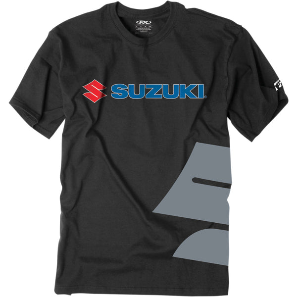 Factory Effex Suzuki Big S T-Shirt - Black - XL 15-88474