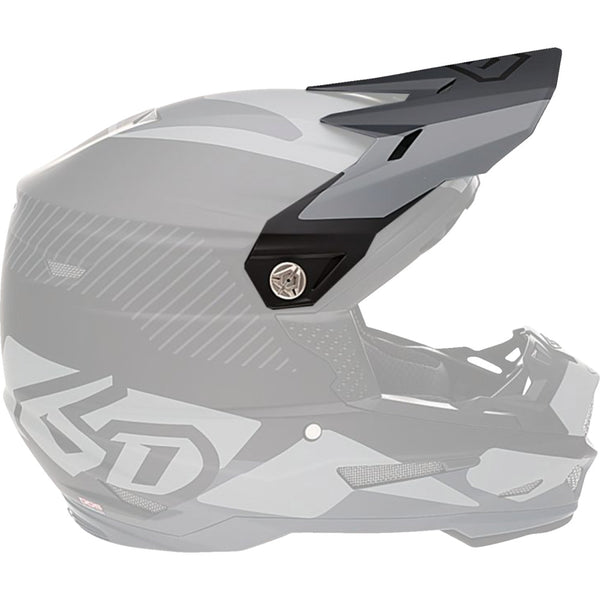 6D Helmets ATR-2 Visor - Fusion - Black 72-6104