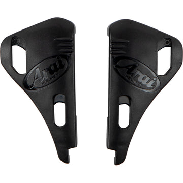ARAI HELMETS VAS-V Pivot Cover Plates - Pro Shade System - Black 11-1138