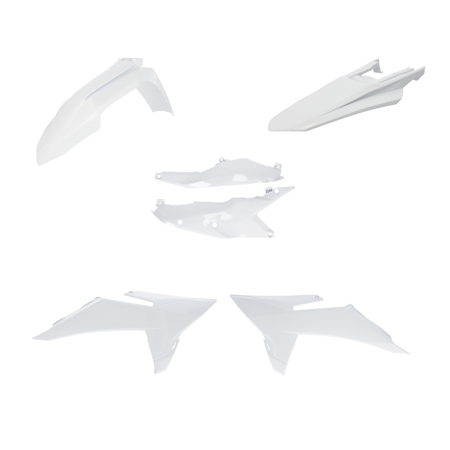 Plastic Kit Ktm White