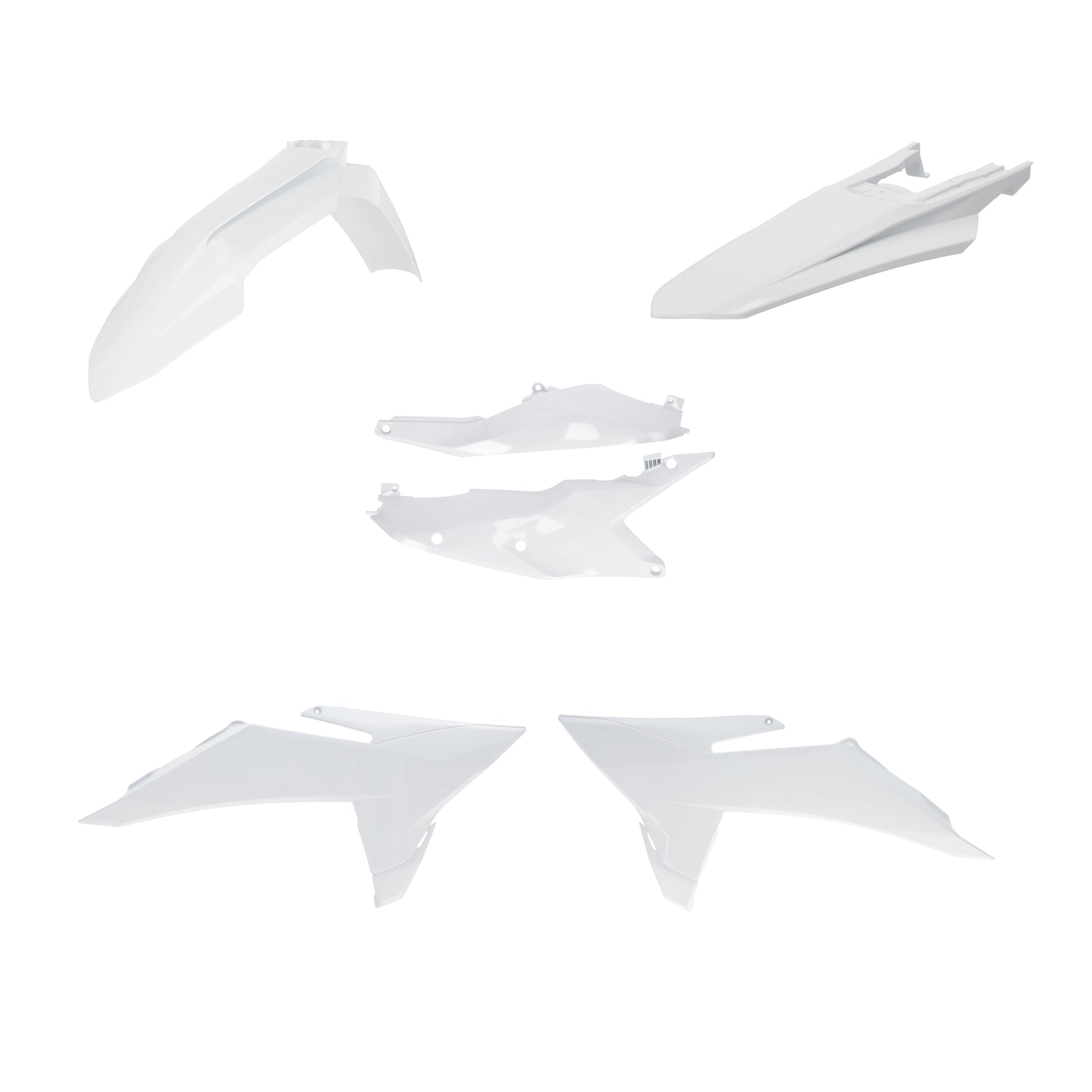 Plastic Kit Ktm White