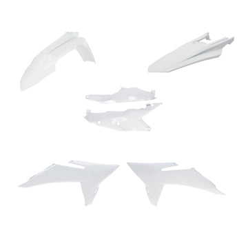 Plastic Kit Ktm White