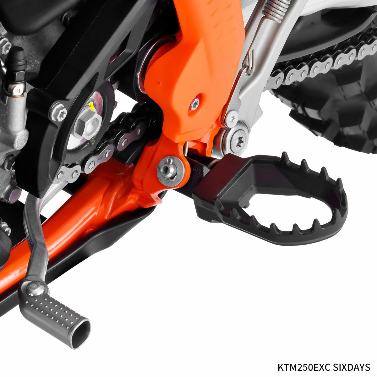 Max Footpegs Ktm/Hus Black