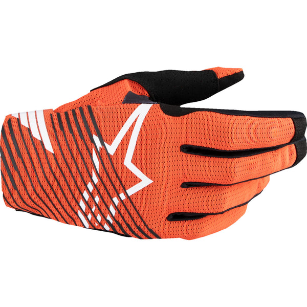 Alpinestars Radar Pro MX Gloves - Hot Orange - Medium 3560325-420-M