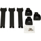 Moose Racing Strap/Buckle Kit - Black 3430-0843