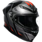 AGV K6 S Helmet - Karve - Matte Black/Gray/Red - Small 2118395002-024-S | Street Full Face Adult Helmet