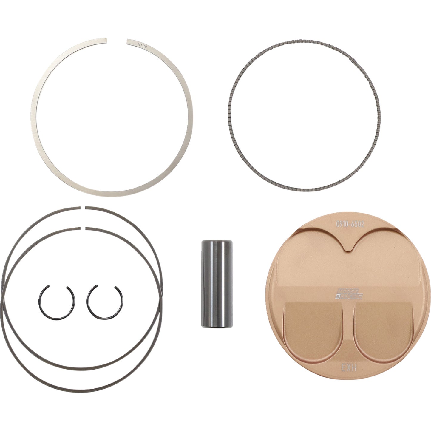 Moose Racing Piston Kit - 96.00 mm - Honda MPX2180