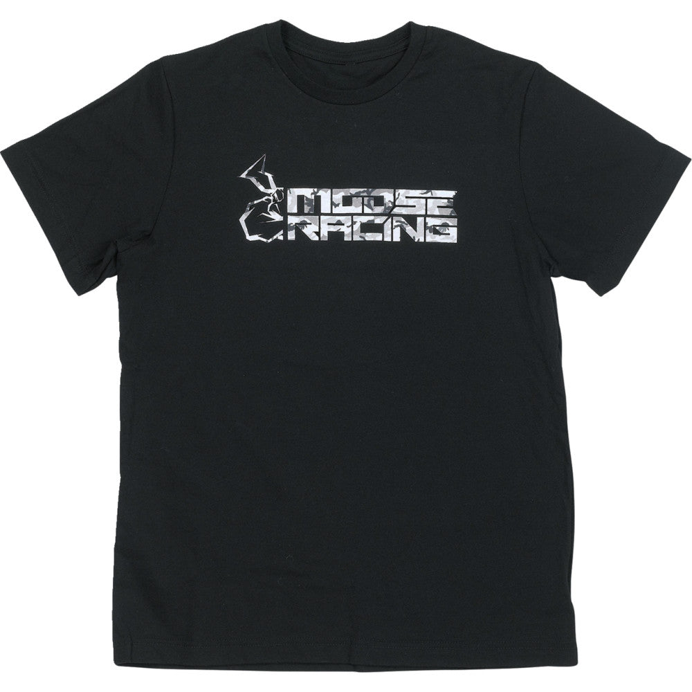 MOOSE OFFROAD Youth Camo T-Shirt - Black - Small 3032-3682