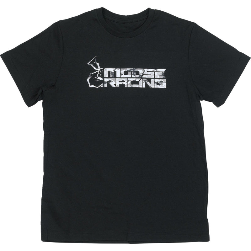 MOOSE OFFROAD Youth Camo T-Shirt - Black - XL 3032-3685