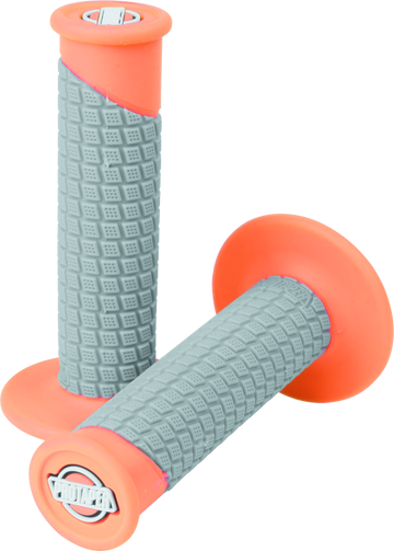 ProTaper Clamp-On Pillow Top Grips - Neon Orange/Gray