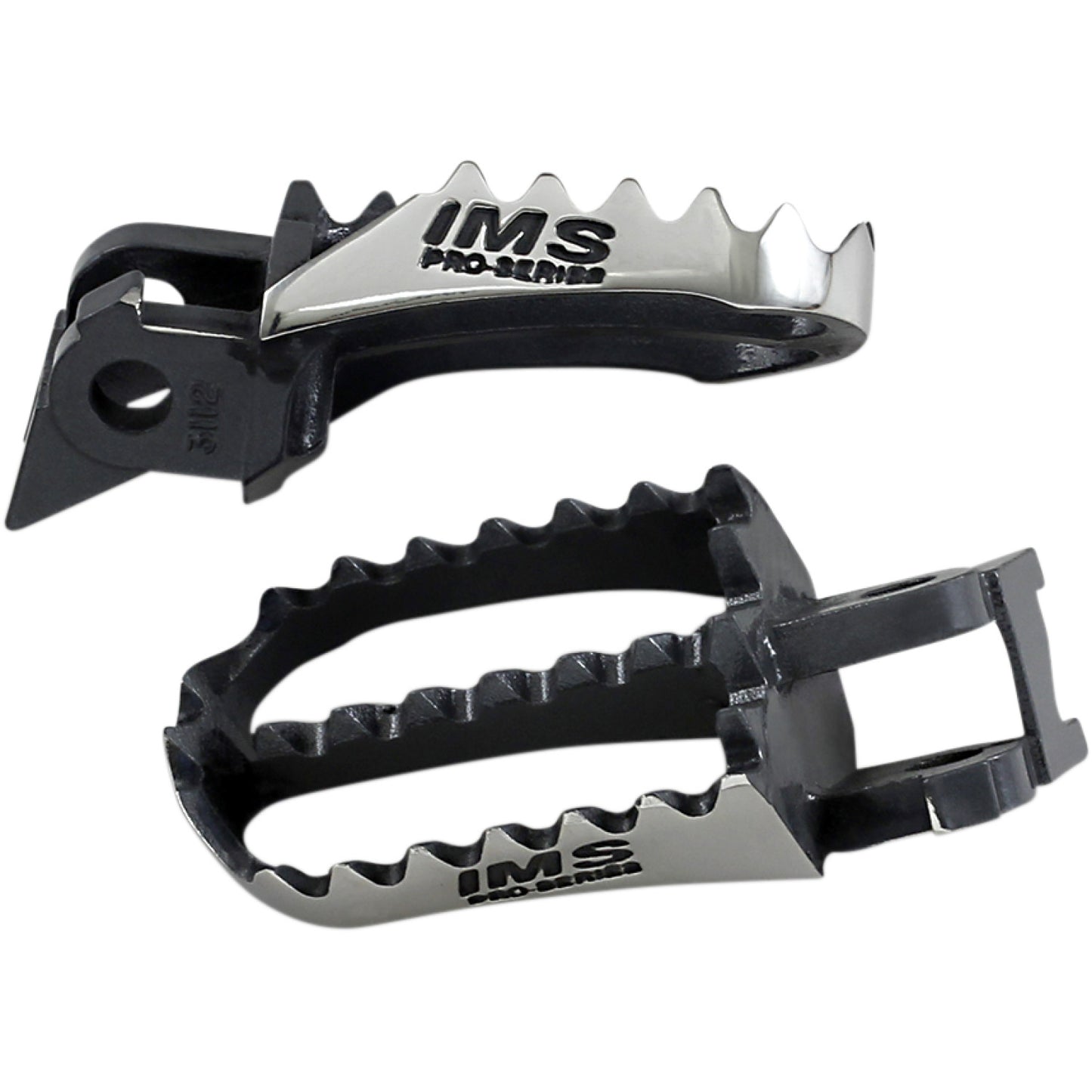 IMS PRODUCTS INC. Pro-Series Footpegs - Black 293112-4