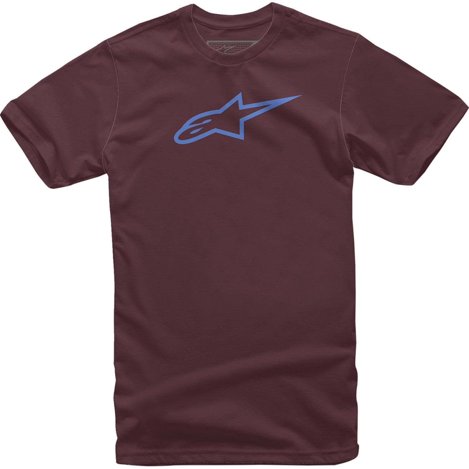 ALPINESTARS Ageless T-Shirt - Maroon/Blue - Medium 1032-720308370M