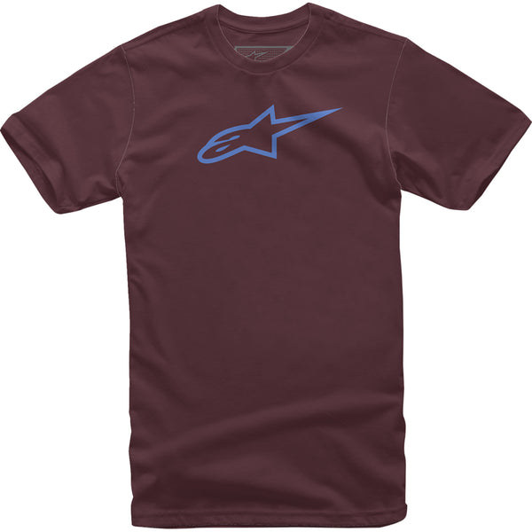 Alpinestars Ageless T-Shirt - Maroon/Blue - XL 1032720308370XL