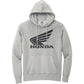 Honda Apparel Honda Wing Hoodie - Gray/Black - XL NP21S-S3028-XL | Sweats Mens