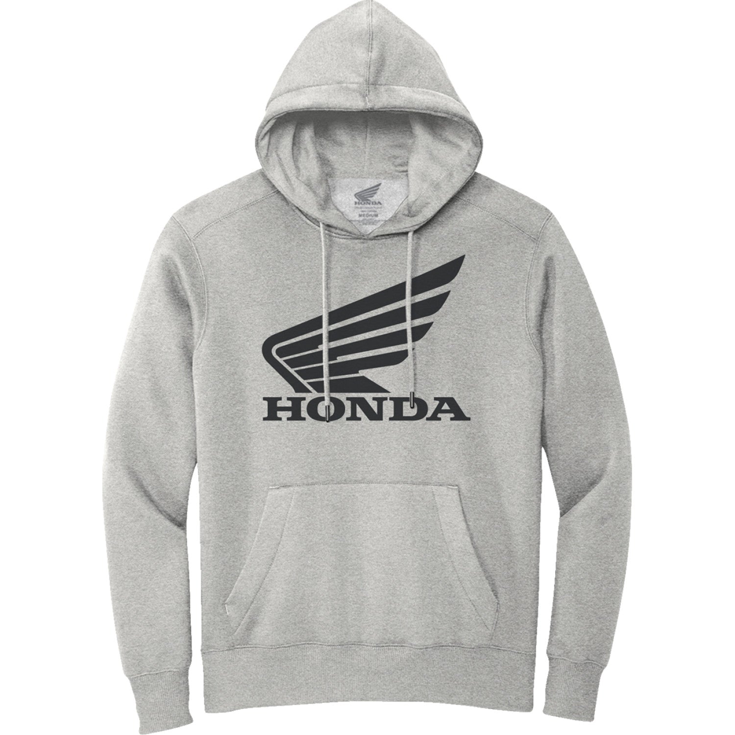 Honda Apparel Honda Wing Hoodie - Gray/Black - Medium NP21S-S3028-M | Sweats Mens