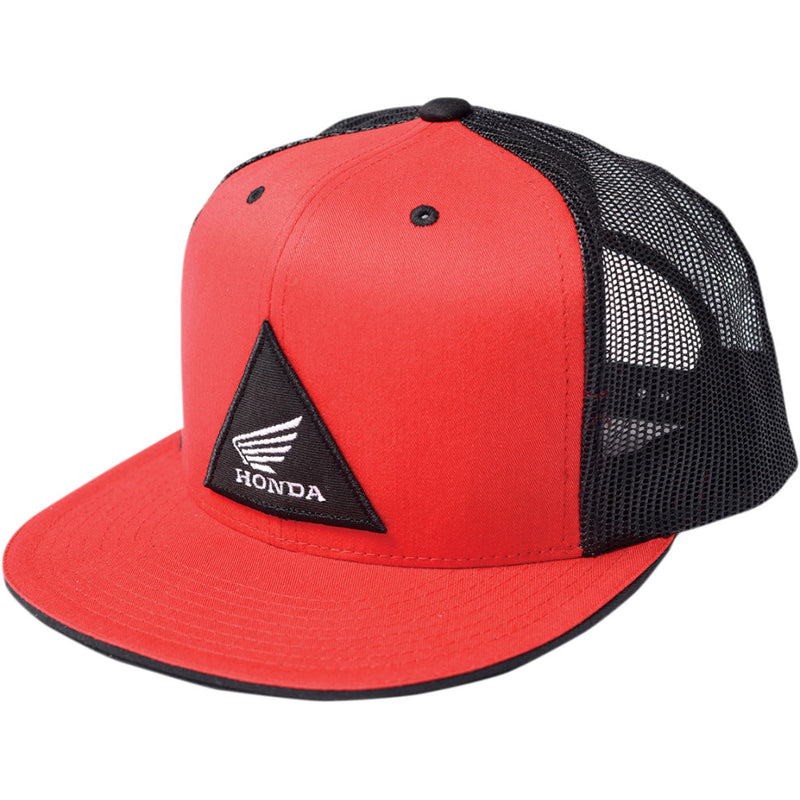 FACTORY EFFEX Honda TRI Snapback Hat - Red/Black 18-86200