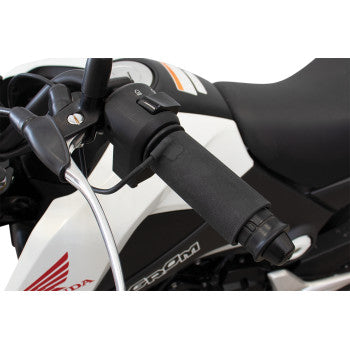 Koso X-Claws Heated Grips Clamp-On Sleeve Usb Black