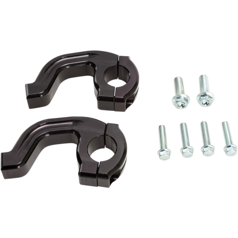 Moose Racing Handguard Clamp - Contour - 7/8" - Black 50-232B