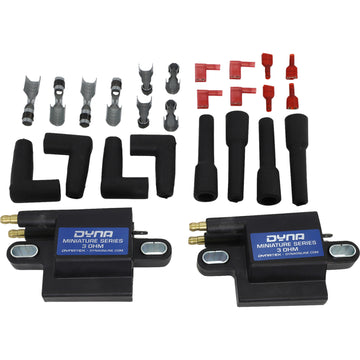 Dynatek Miniature Coils - Dual Tower - Single-Fire - Dual-Plug DC1-2 | Ignition Coil Group