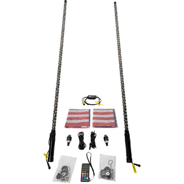 BRITE-LITES Whip Light - Multi-Function - 4' - Pair BL-WPEKIT4