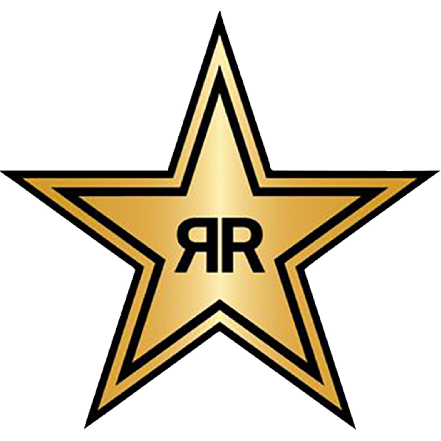 FACTORY EFFEX Logo Decals - Rockstar Star - 5 pack 28-90000