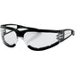 BOBSTER Shield II Sunglasses - Gloss Black - Clear Lens ESH203