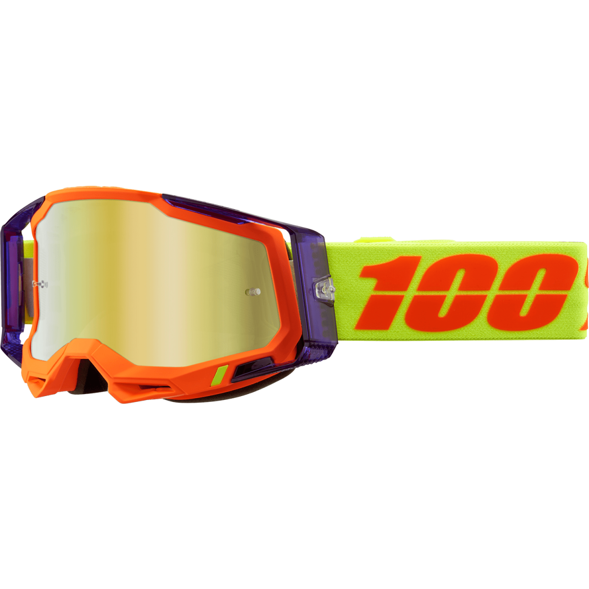 RACECRAFT 2 GOGGLE PANAM - MIRROR GOLD LENS