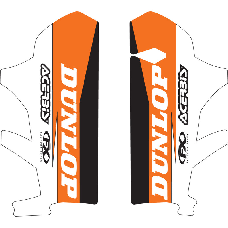 FACTORY EFFEX Fork Guard Graphic - KTM 17-40520