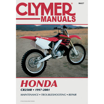 CLYMER Manual - Honda - CR250R CM437