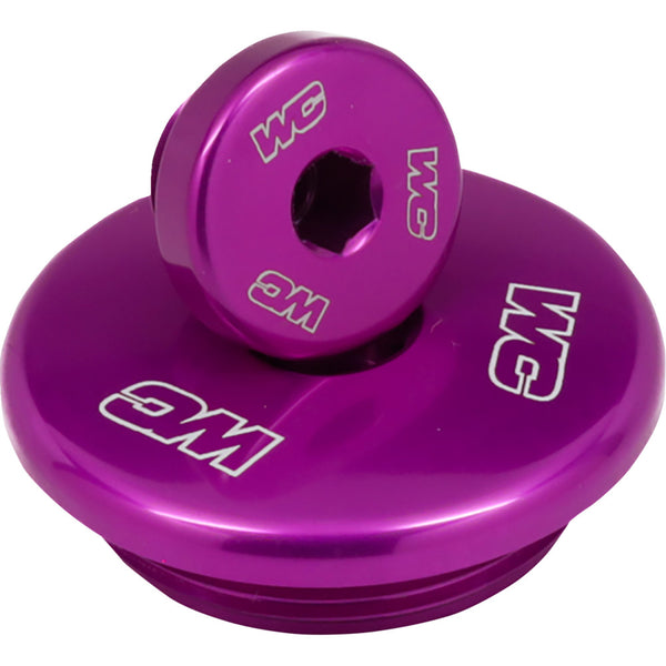 Works Connection Engine Plug - Purple - Kawasaki 24-P624