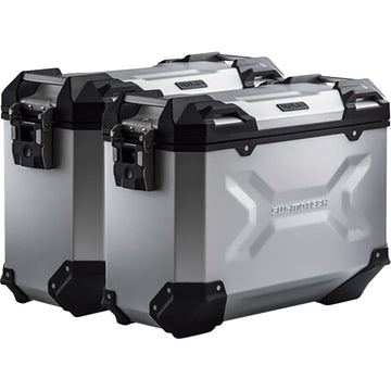 SW-Motech TRAX ADV Aluminum Case System - Silver - BMW S 1000 XR '19-'24 KFT.07.954.70001/S | Luggage Group