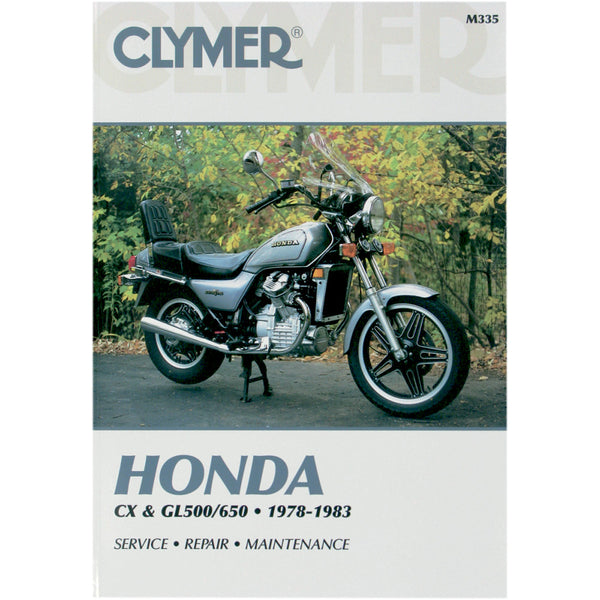 Clymer Manual - Honda - CX / GL500-650 Twins CM335