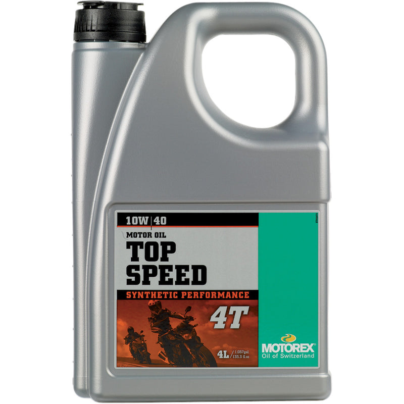 Motorex Top Speed Synthetic 4T Engine Oil - 10W-40 - 4L 304973