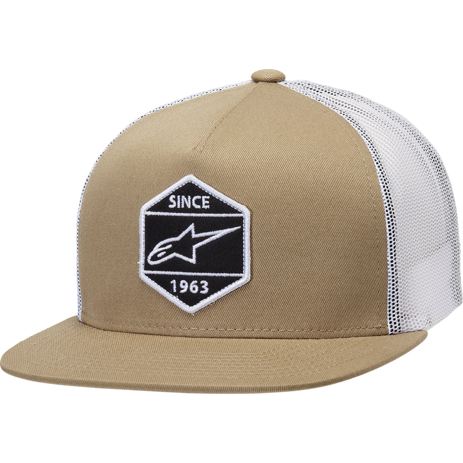 ALPINESTARS Bolt Trucker Hat - Sand/White - One Size 1213810142320OS