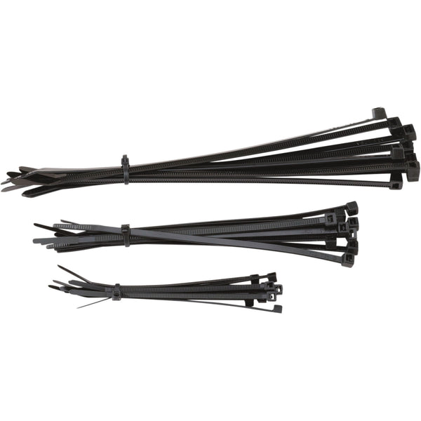 Moose Racing Cable Ties - Black - 30-Pack 303-4687