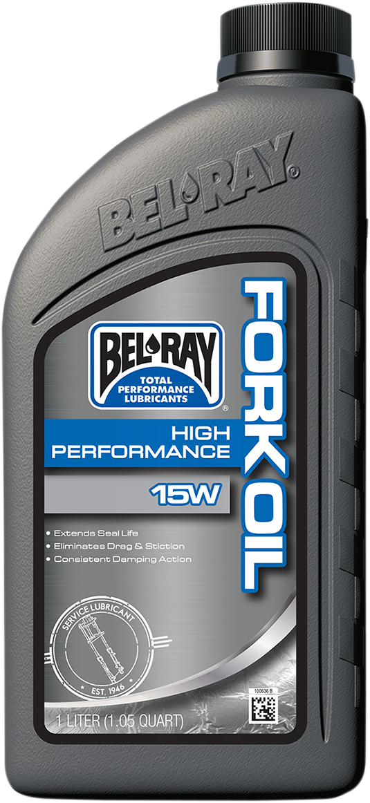 Bel-Ray High-Performance Fork Oil - 15wt - 1L 99330-B1LW