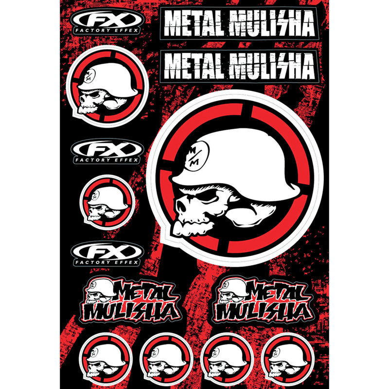 FACTORY EFFEX Decal Sheet - Metal Mulisha 16-68052