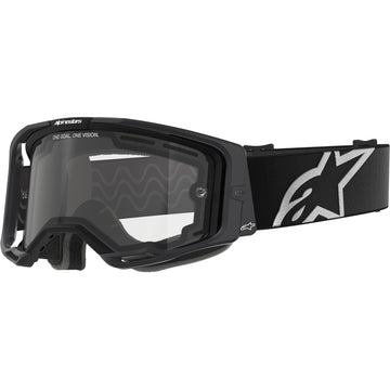 Alpinestars Vision 8 Goggle - Corp - Black - Clear 5100825-1425 | Goggles 