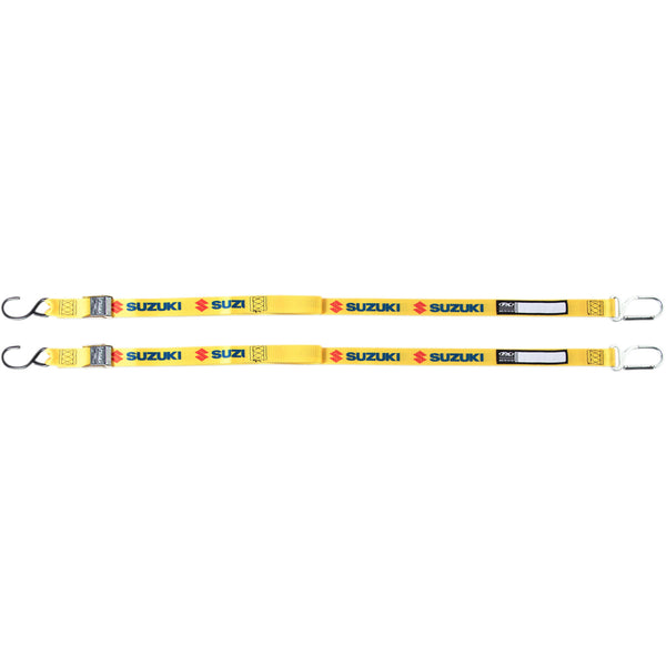 Factory Effex Tie-Downs - Yellow - Suzuki 22-45480