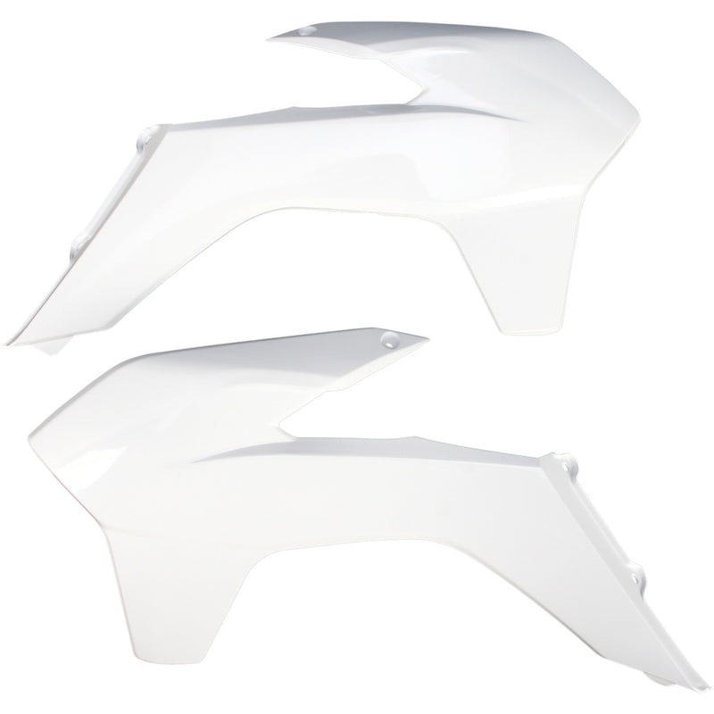 Acerbis Radiator Shrouds - White 2314250002